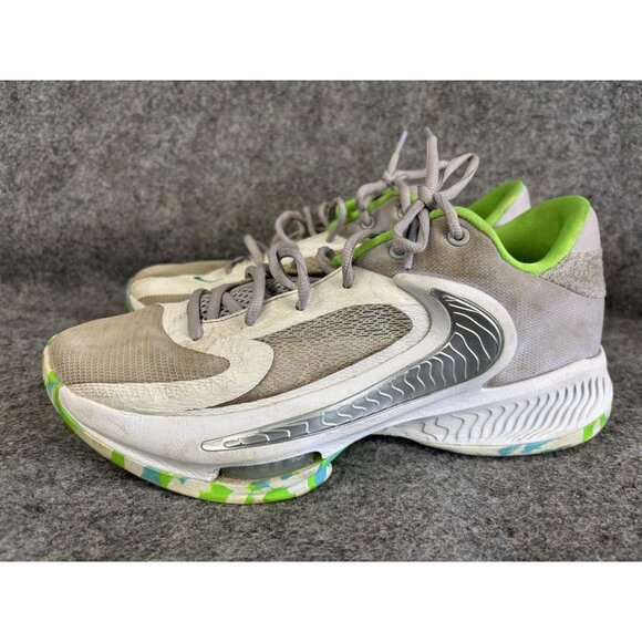 Nike Shoes Mens Size 8 Gray Green Zoom Freak‎ 4 Giannis Basketball DJ6149-107 main image 5